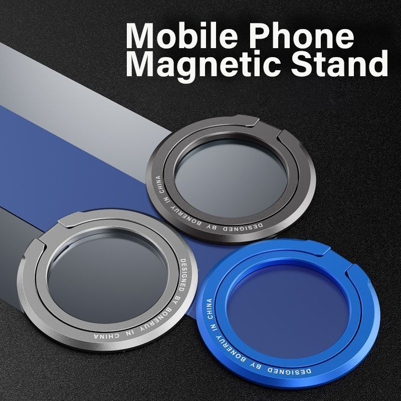 Phone Accessories Useful - Penyangga Cincin Ponsel Magnetik 360 °