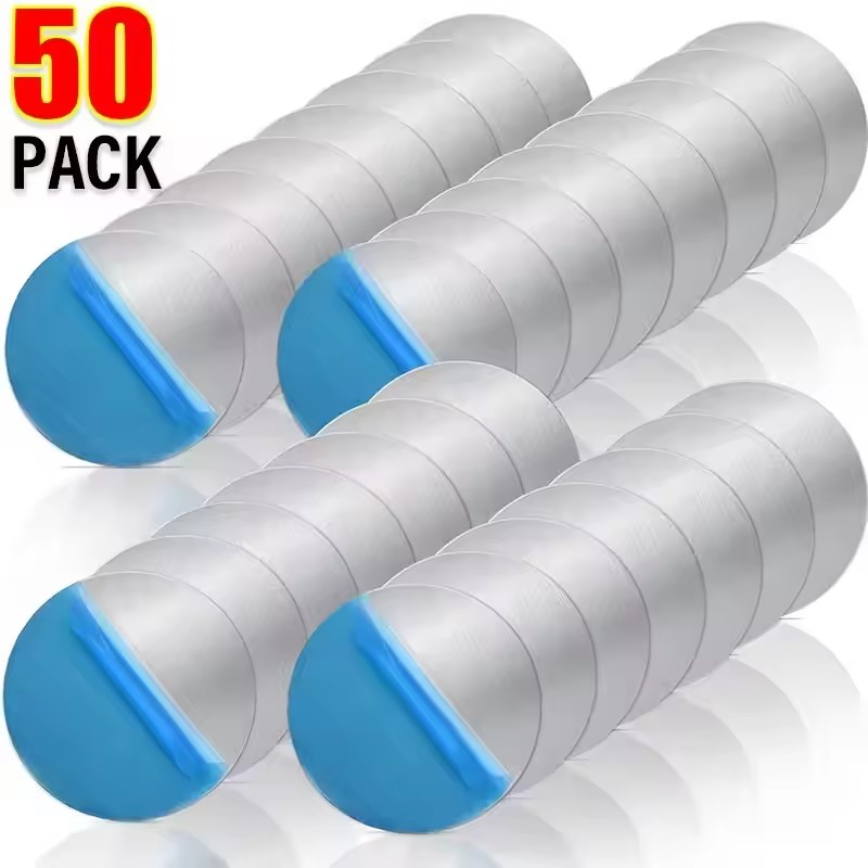 Phone Accessories Holder Car - 1/50Pcs Pelat Logam Magnetik Untuk Penyangga