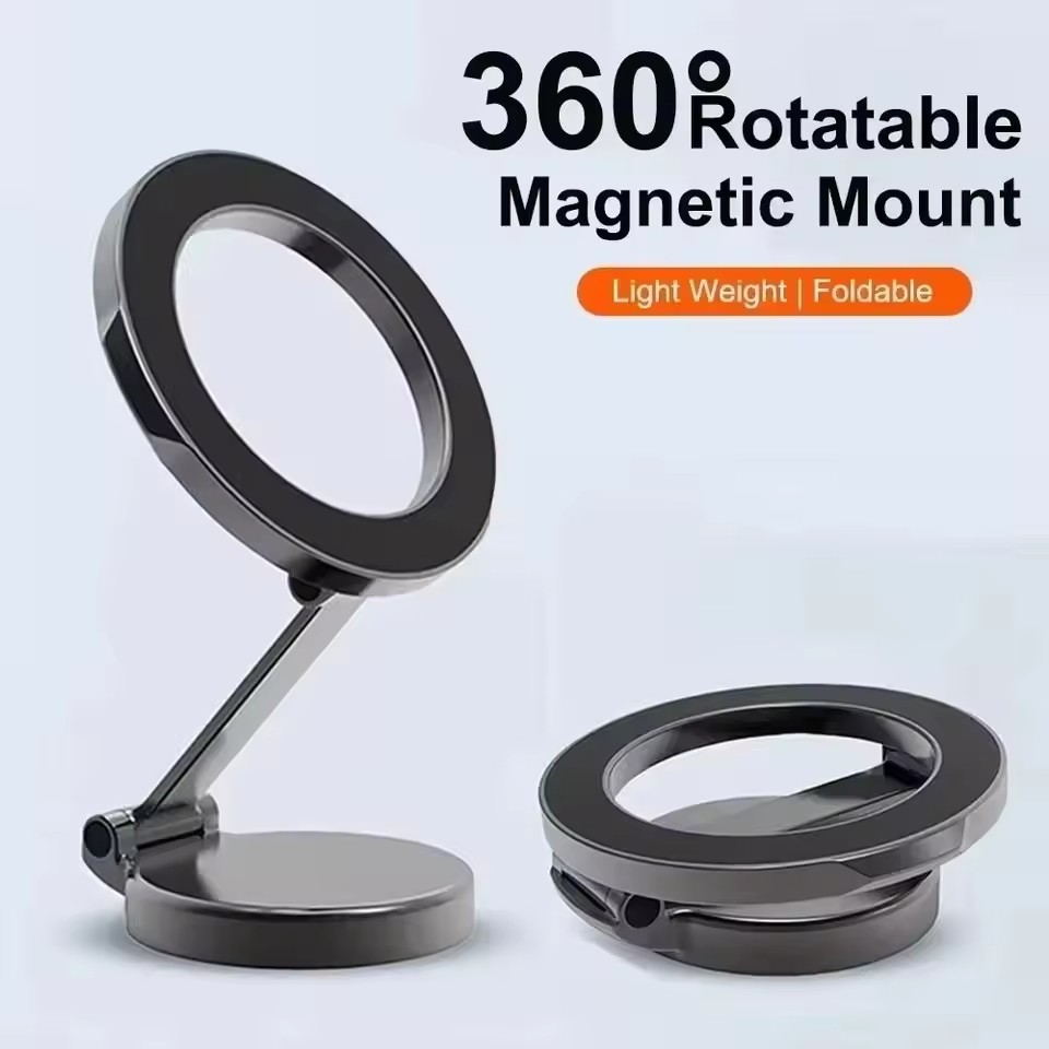 Phone Accessories Holder Car - Penyangga Ponsel Mobil Magnetik Lipat untuk