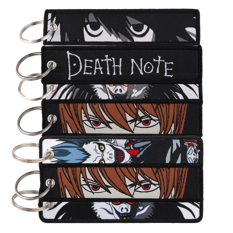 Phone Accessories Charms - 1pcs Gantungan Kunci Bordir Potret Anime