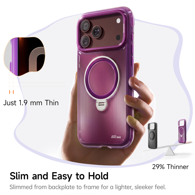 Baseus 360 °   Casing ponsel d - Phone Accessories Useful ulasan dan harga