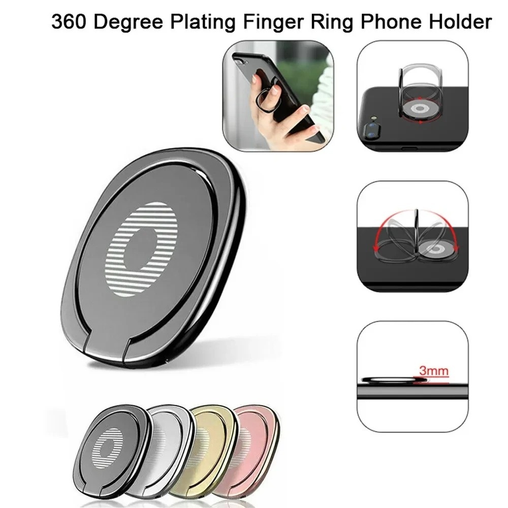 Penyangga Ponsel Cincin Jari U - Phone Accessories Useful ulasan dan harga