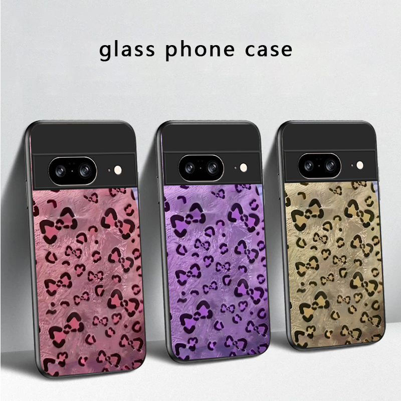 Casing Ponsel Kaca Hitam Motif - Google Pixel 9 Pro ulasan dan harga