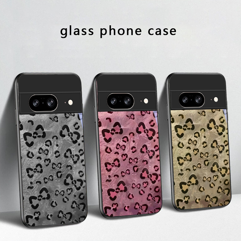 Casing Ponsel Kaca Hitam Motif - Google Pixel 9 Pro ulasan dan harga