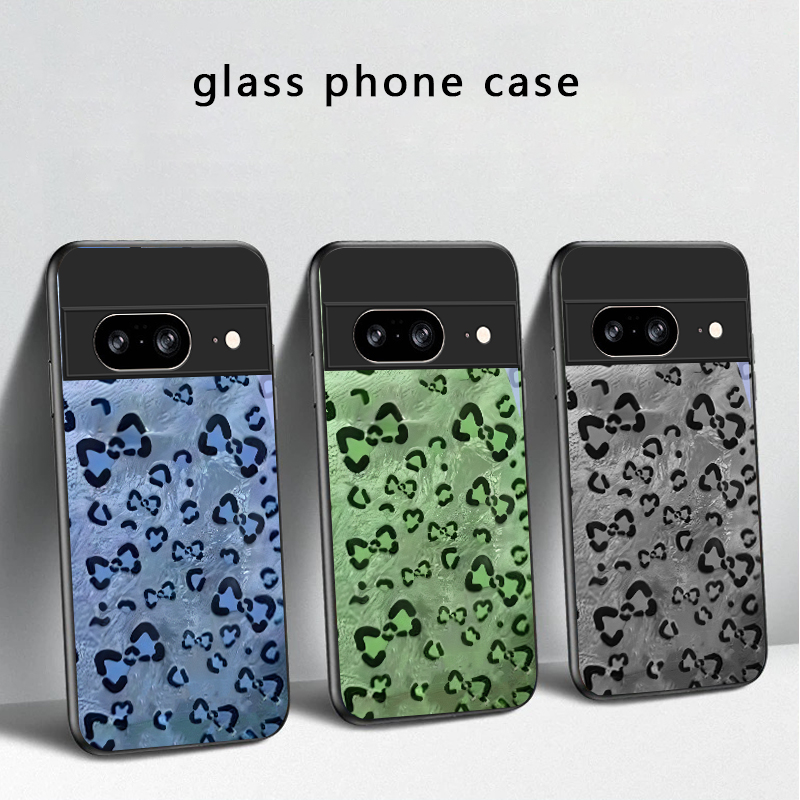 Casing Ponsel Kaca Hitam Motif - Google Pixel 9 Pro ulasan dan harga