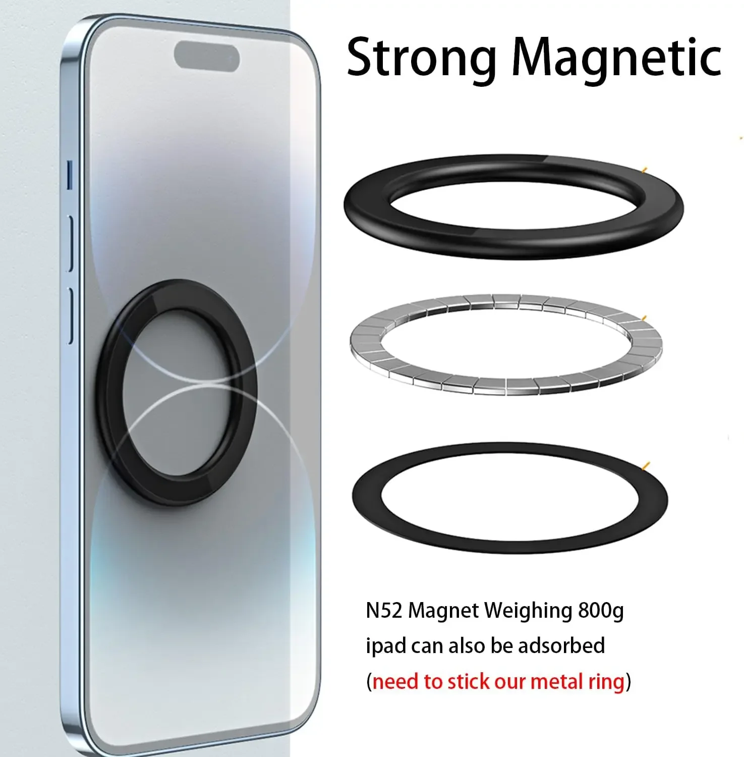 Penyangga Cincin Magnetik MagS - Phone Accessories Holder Car ulasan dan harga