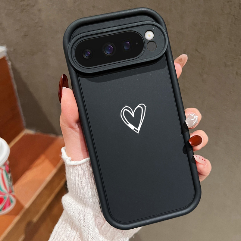 Casing Lunak Pola Cinta Sederh - Google Pixel 9 Pro ulasan dan harga