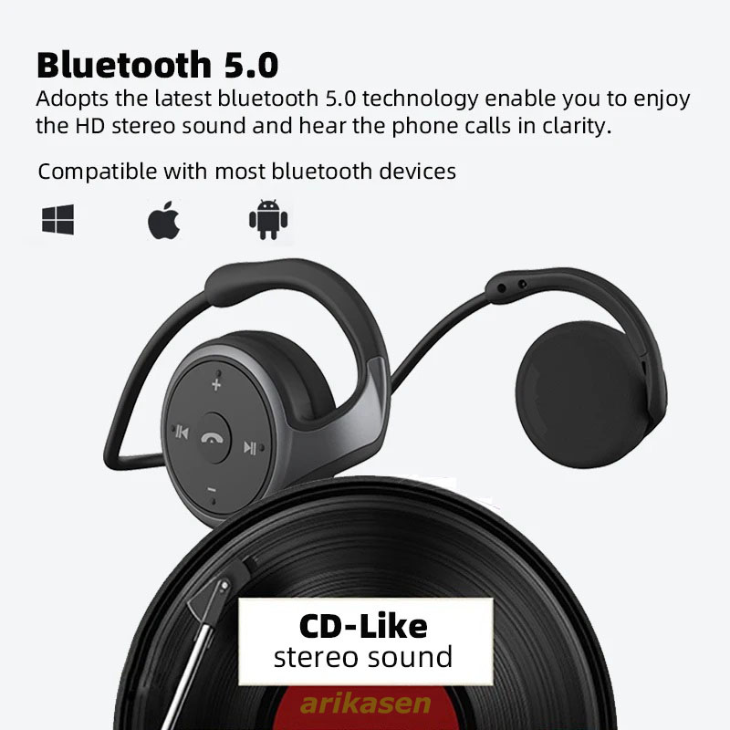 A6 Headphone Bluetooth 5.0 Ear - Phone Accessories Amazon ulasan dan harga