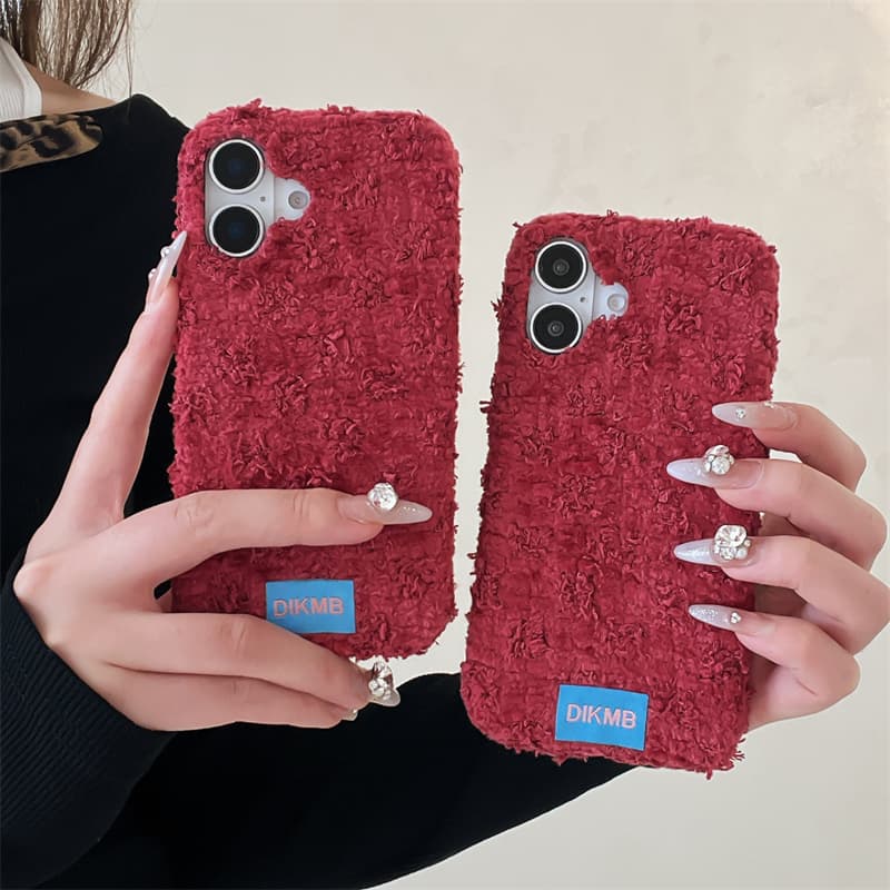 Casing Telepon Berbulu Lembut  - Apple Iphone 15 ulasan dan harga